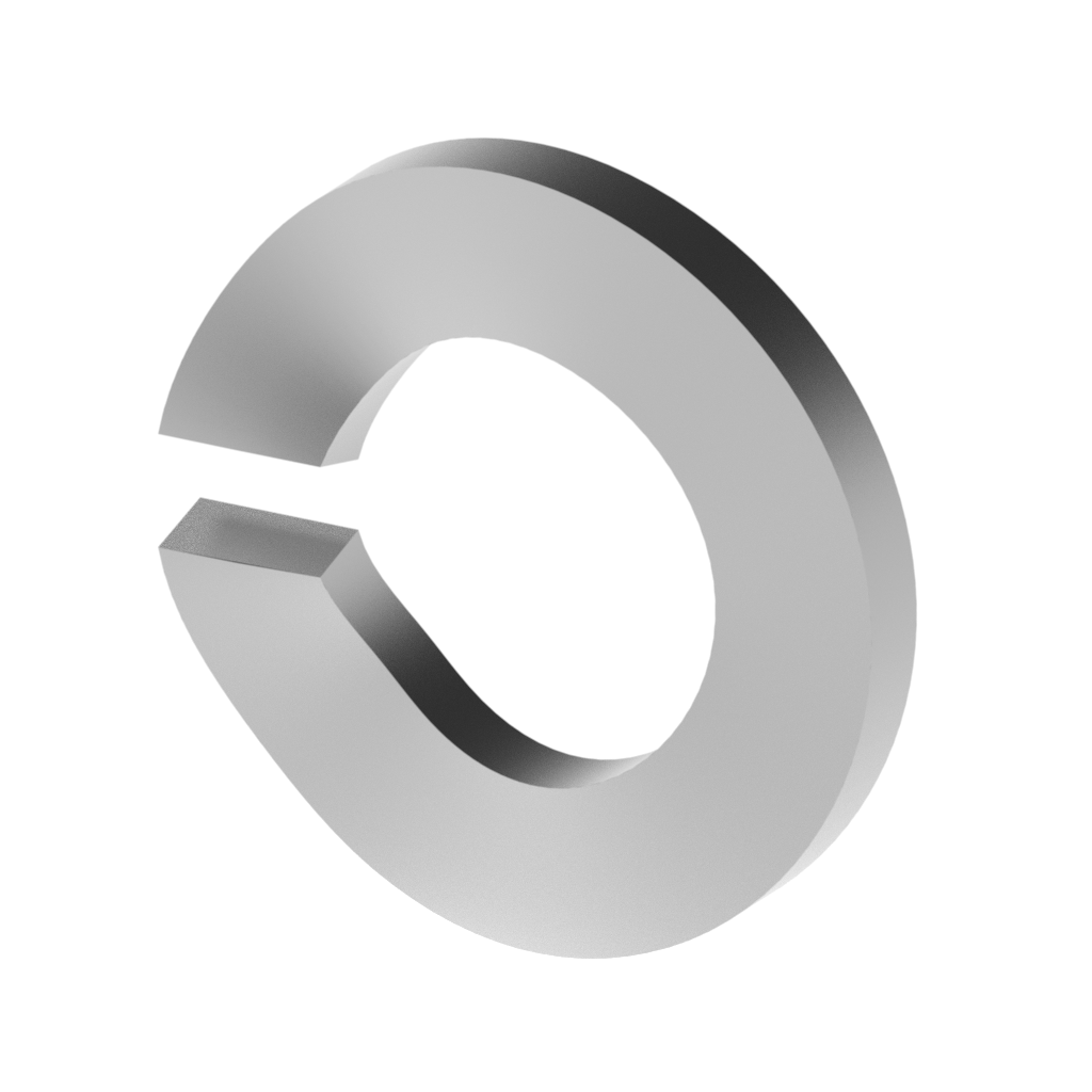 Metric DIN Split Wave Lock Washer Form A