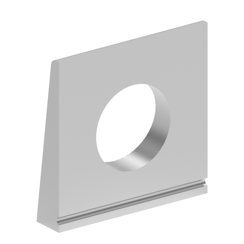 Metric DIN Square Taper Washer 14