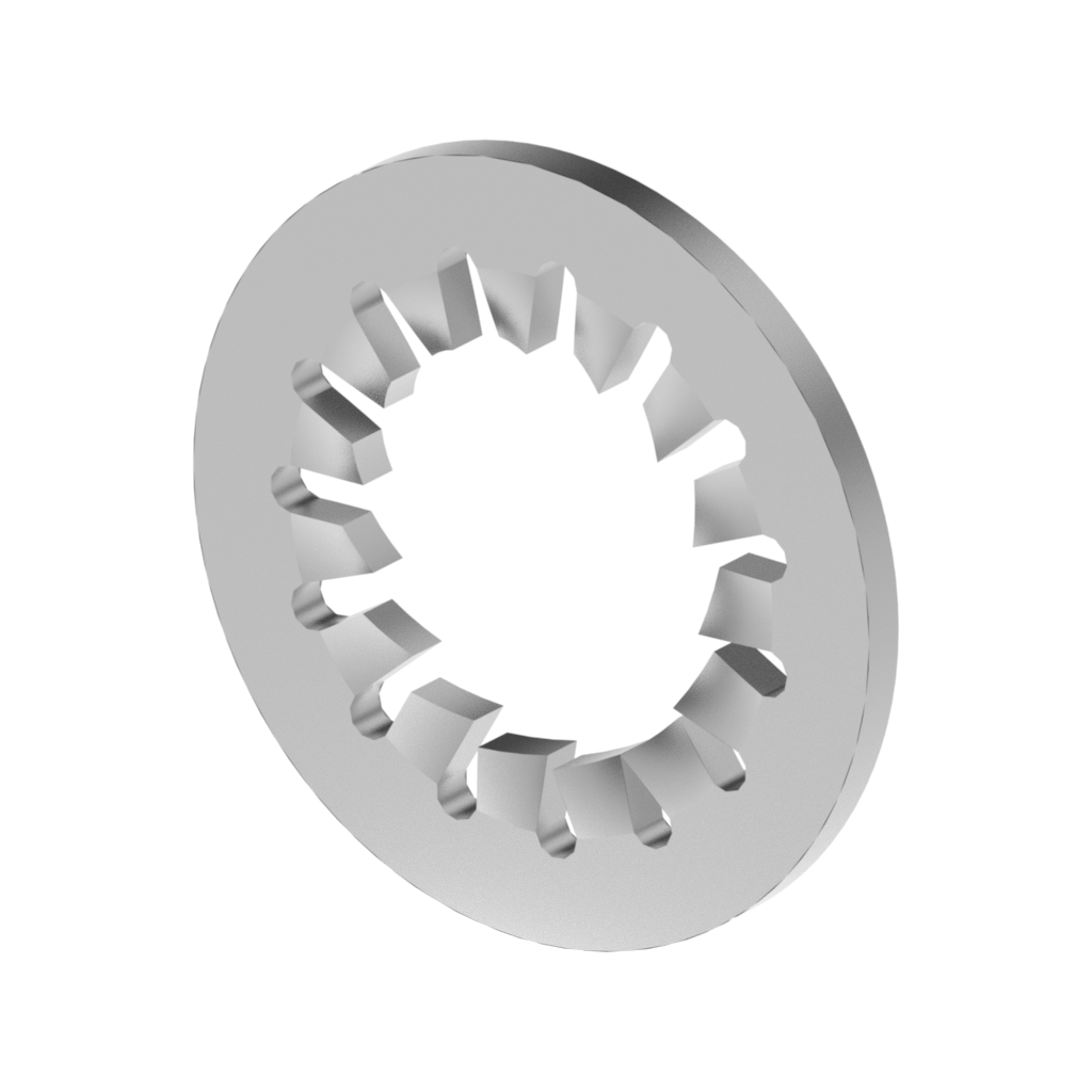 Metric DIN Toothed Lock Washer Form J