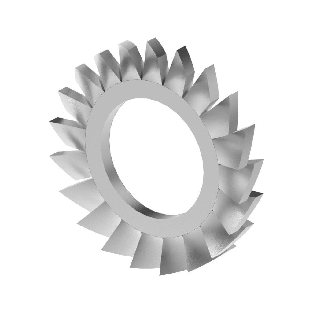 Metric DIN Serrated Lock Washer Form A