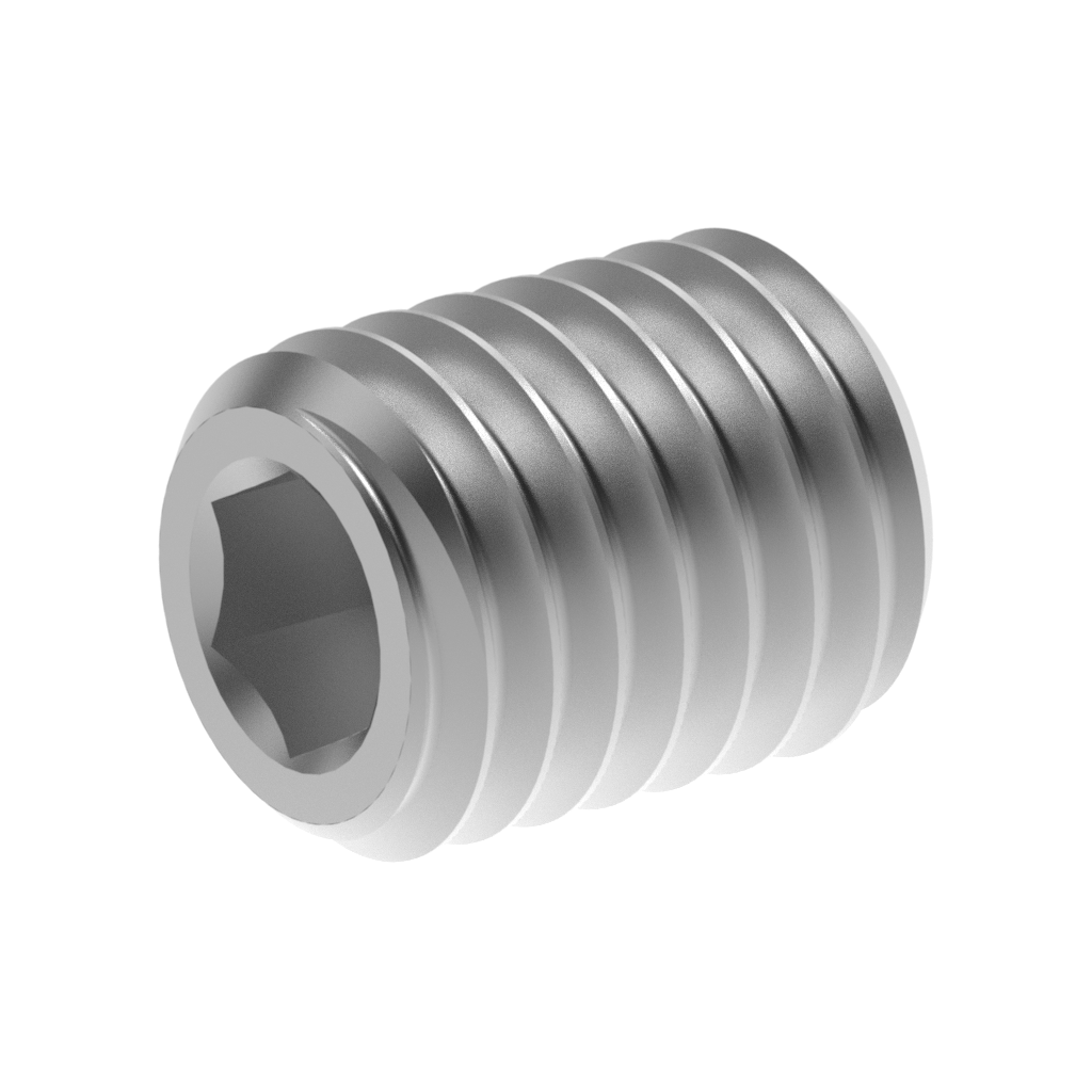 Metric DIN Socket Set Screws Cup Point