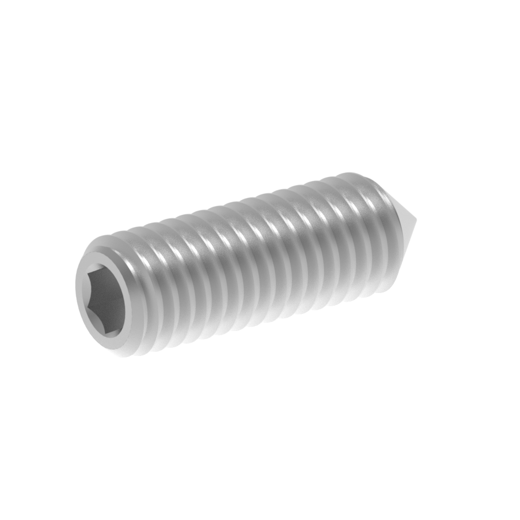 Imperial ASME Cone Socket Set Screw