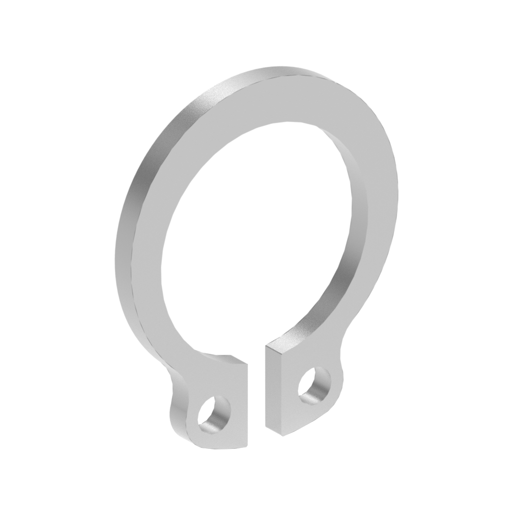 Metric DIN External Retaining Ring Form B