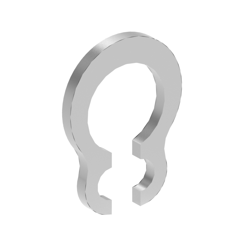 Metric DIN External Retaining Ring Form A