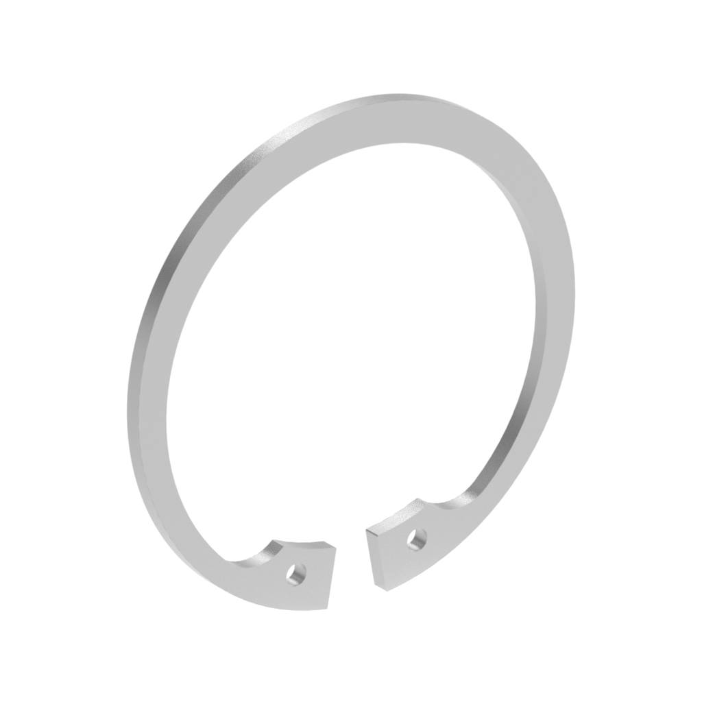 Metric DIN Internal Retaining Ring Form D