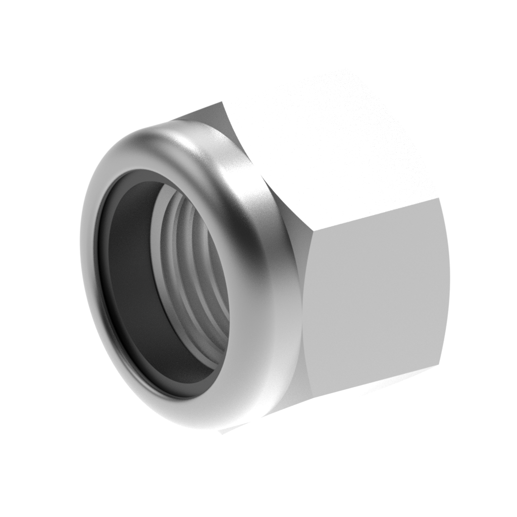 Metric DIN Stainless Steel Nylon Locking Nut