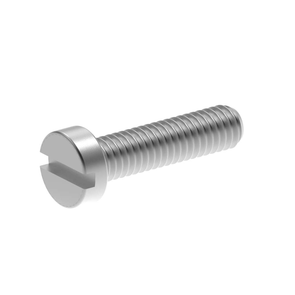 Metric DIN Stainless Steel Slotted Cheese Head Screws