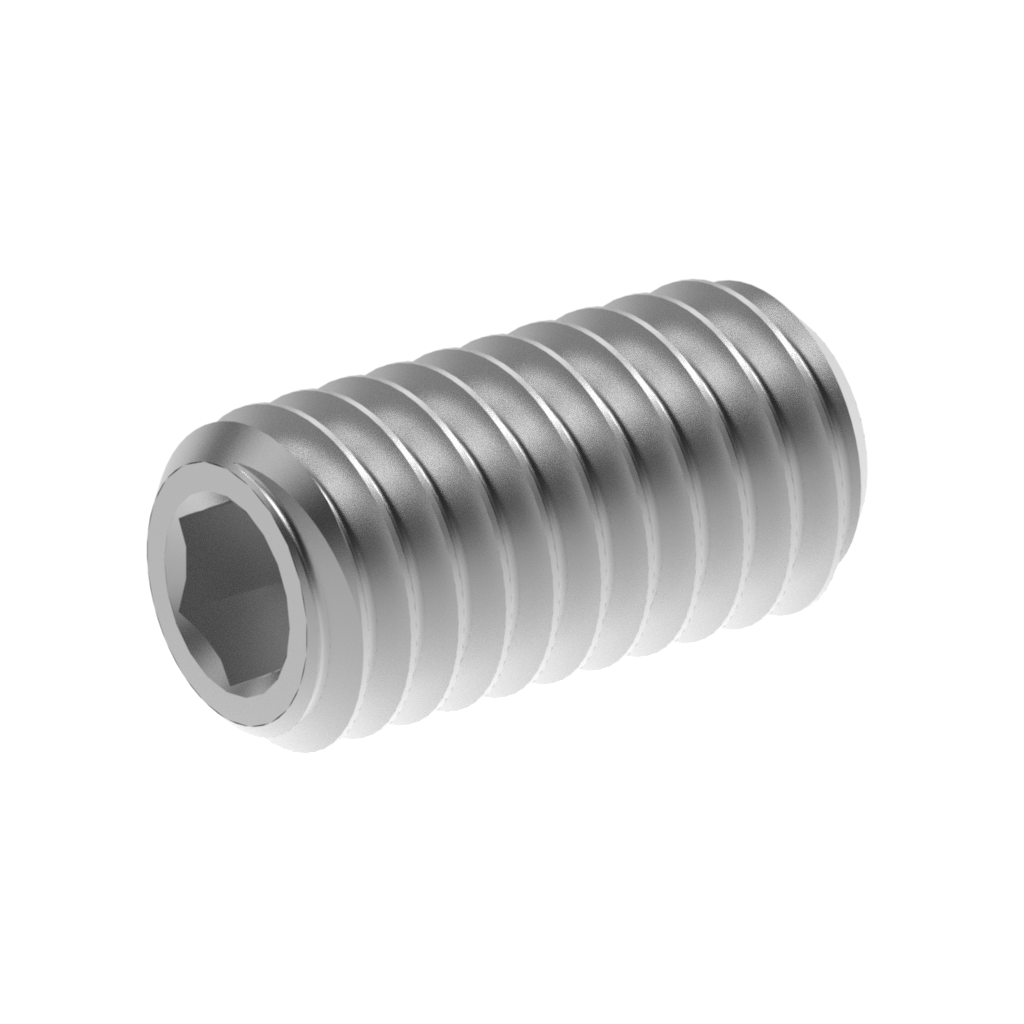 Metric DIN Alloy Steel Cone Socket Set Screw