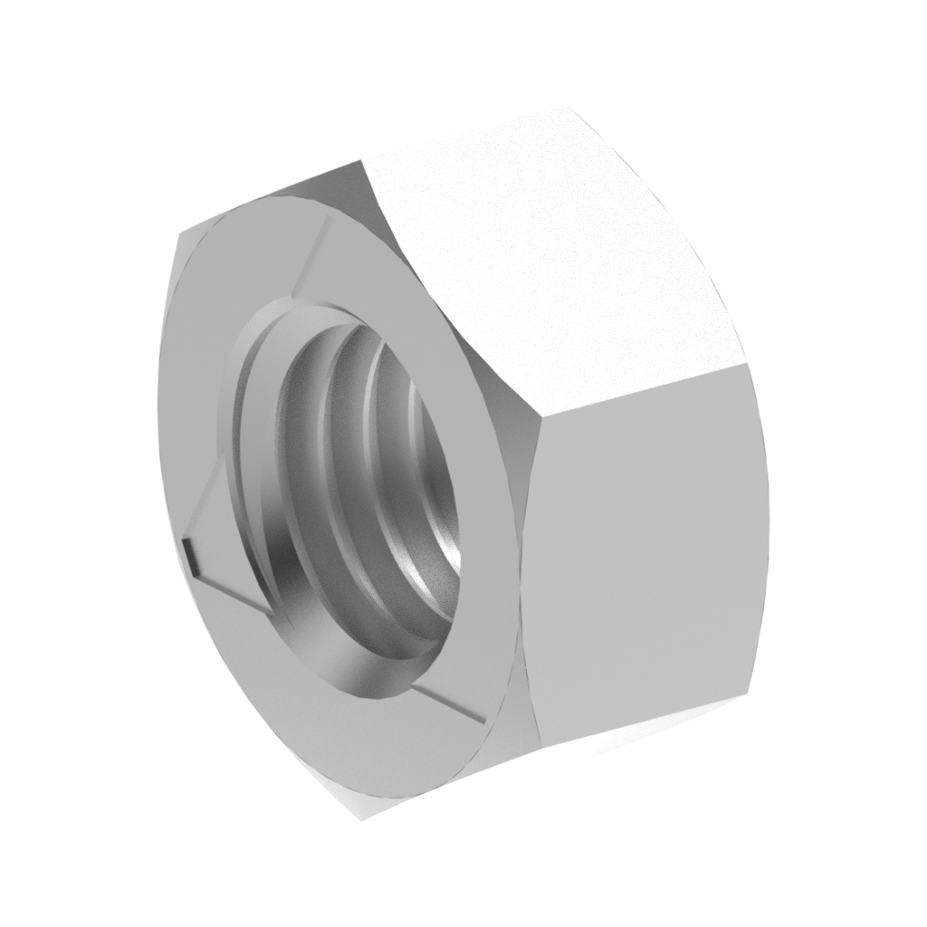 Metric DIN 3-Punch Lock Nut