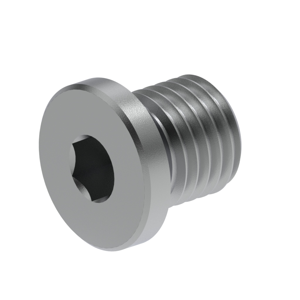 Metric DIN Allen Socket Drain Plug
