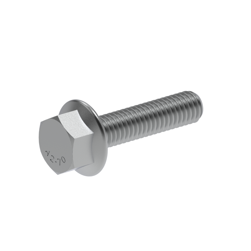 Metric DIN Hex Serrated Flange Bolts