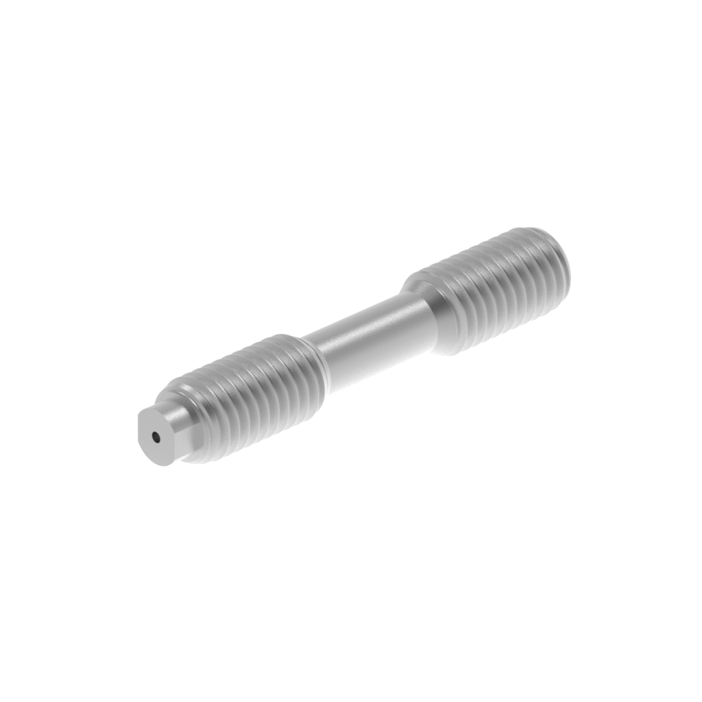 Metric DIN Waisted Shank Double End Stud