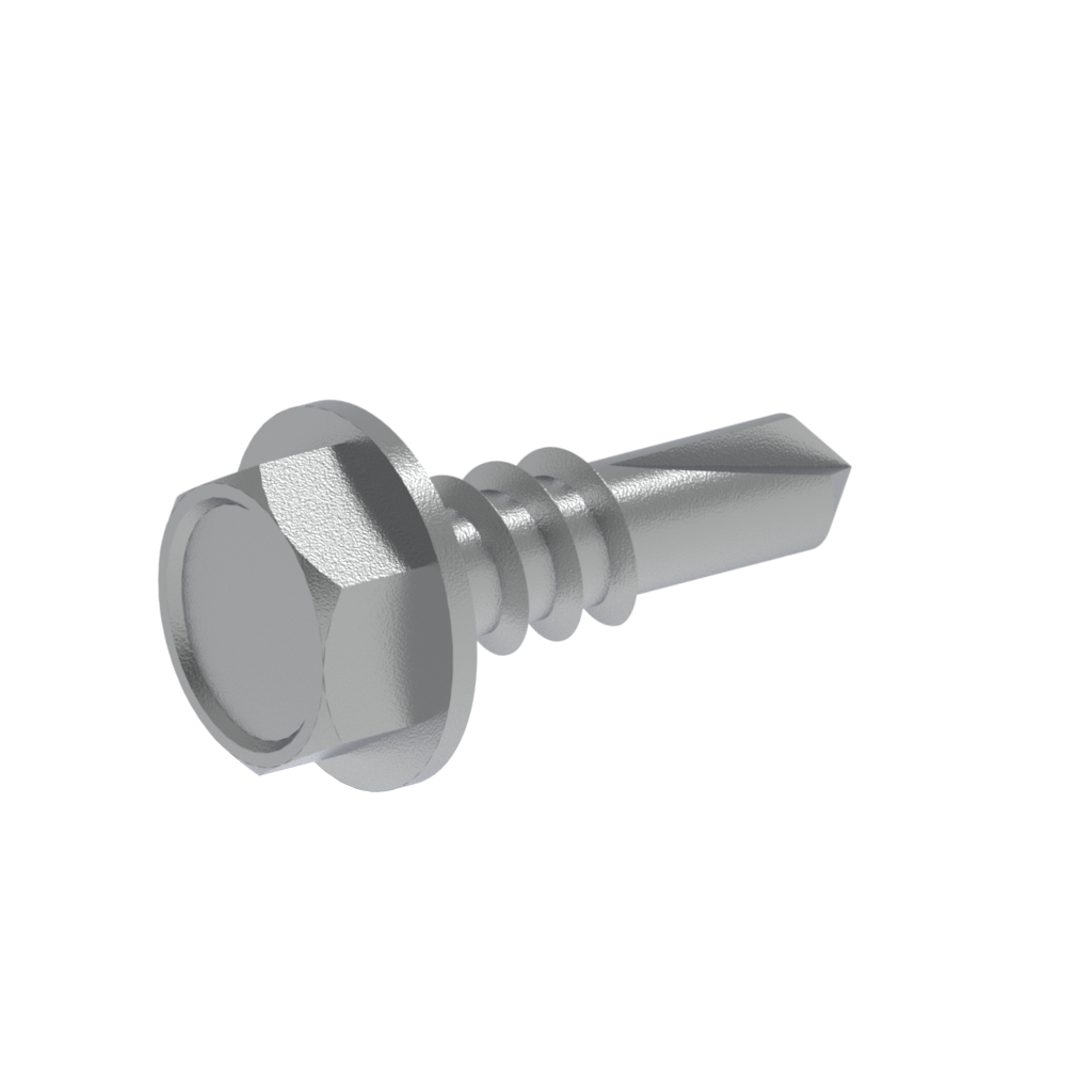 Imperial Hex washer Head Teks Self-Drilling Screws