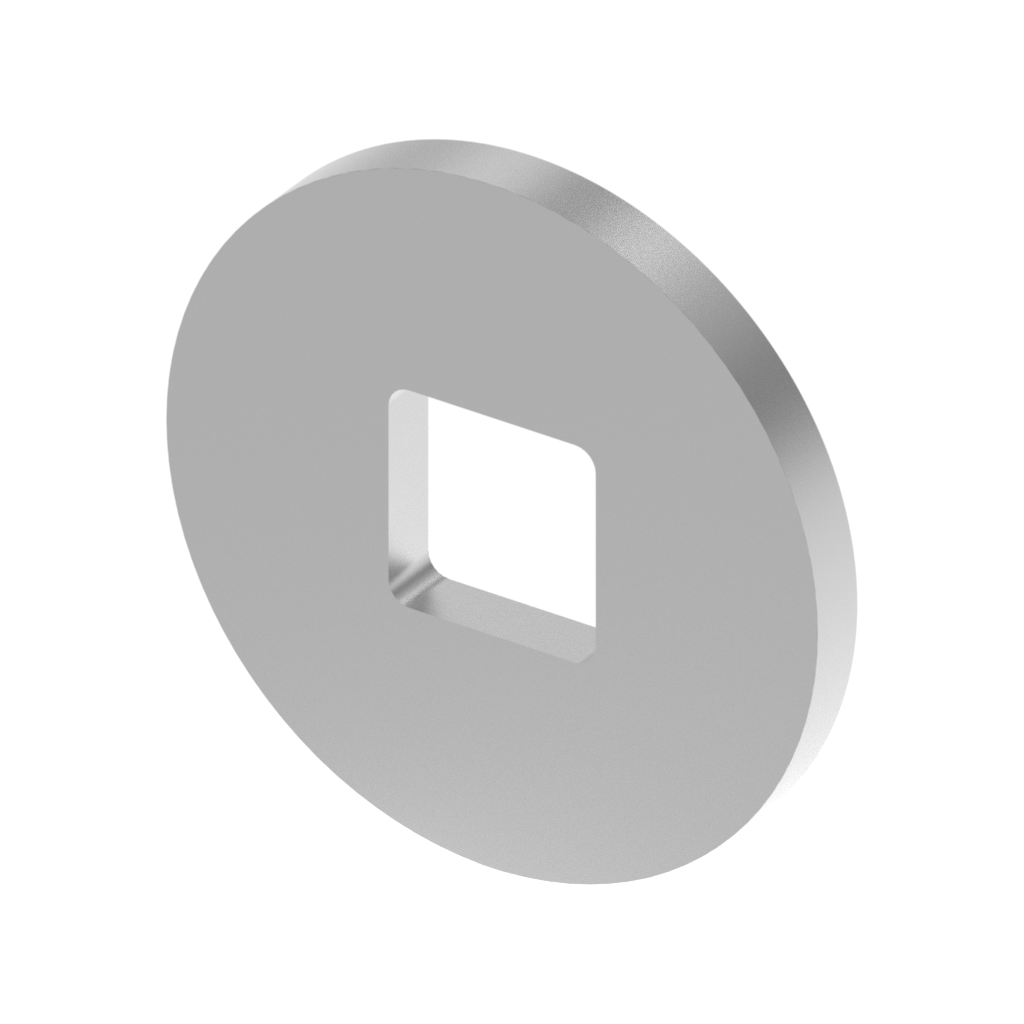 Metric DIN Square Carriage Fender Washer