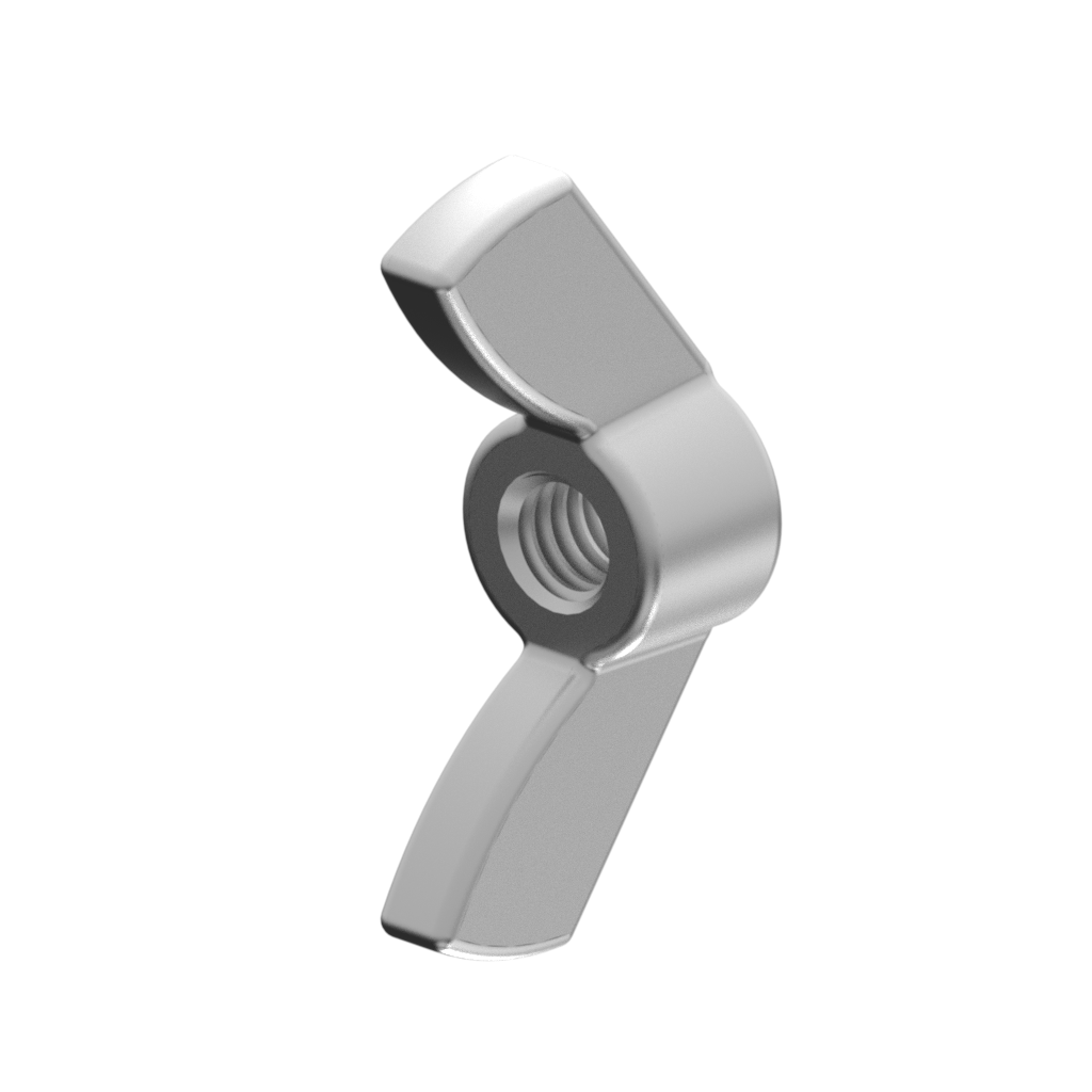 Metric DIN Straight Wing Nut